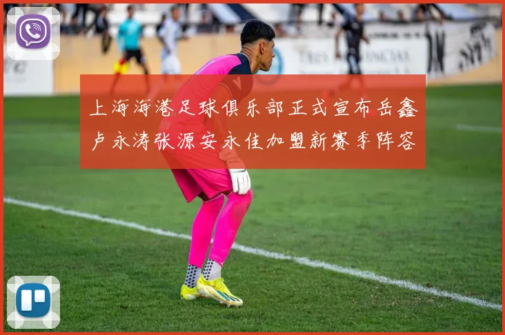 上海海港足球俱乐部正式宣布岳鑫卢永涛张源安永佳加盟新赛季阵容更新
