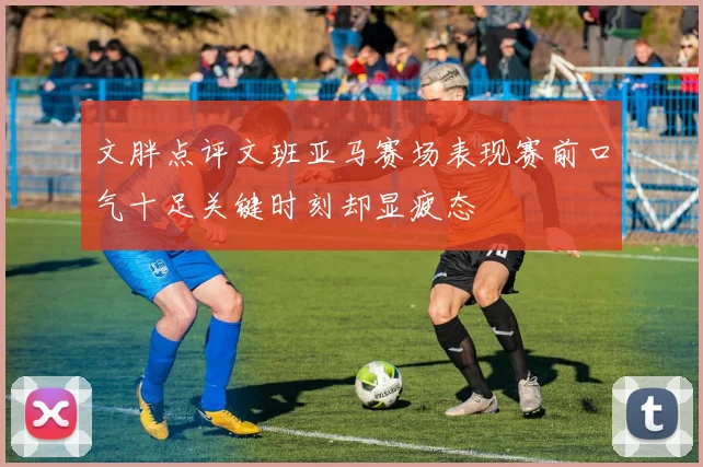 文胖点评文班亚马赛场表现赛前口气十足关键时刻却显疲态